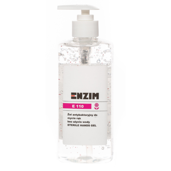 Żel antybakteryjny do mycia rąk bez użycia wody w butelce 500 ml STERILE HANDS GEL